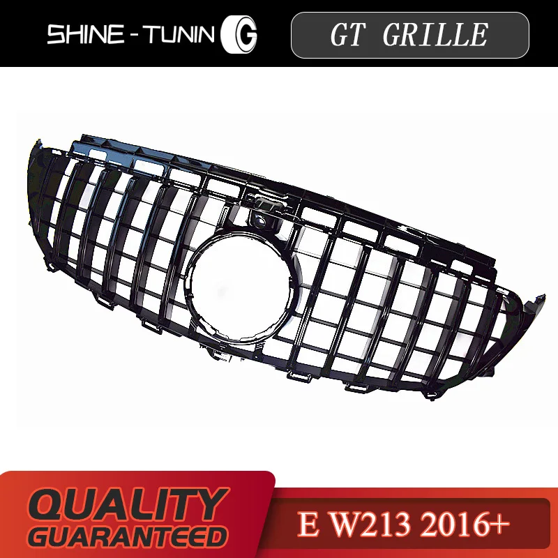 W238 подходит для Mercedes Benz E class W213 C238 GT GTR стильная решетка E200 E250 E300 E320 E350 без эмблемы