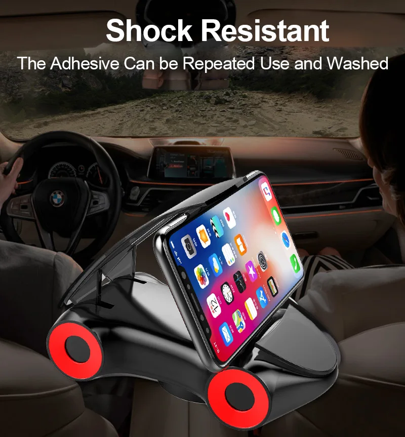 TOMKAS Universal Holder For Phone in Car Dashboard Sports Car Models Phone Car Holder Mobile SmartPhone Support Holder Stand
