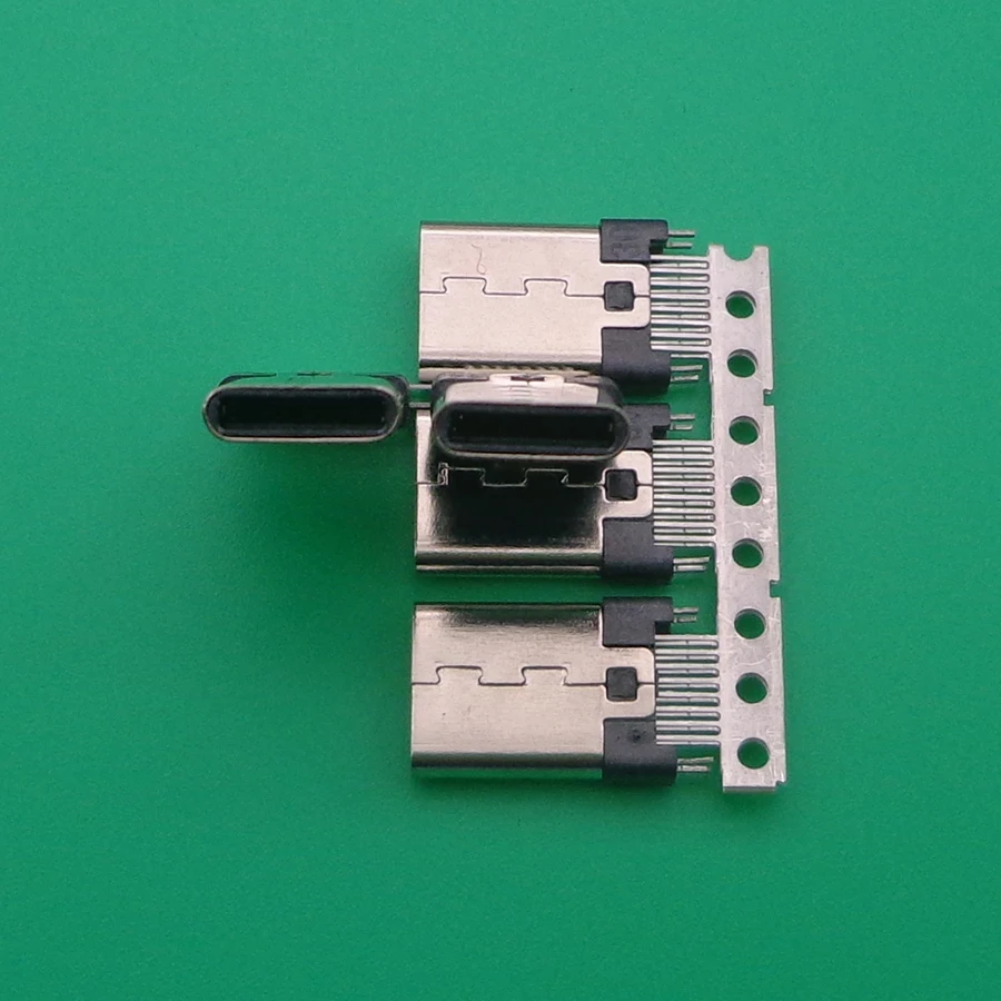 20 100 шт. 20pin штекер USB 3 1 Type C типа штекер/розетка сварка Тип SMT зарядный порт питания