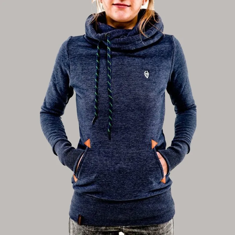 2019 Style Women Hoodies & Sweatshirts Casual Long Sleeve Hooded Sweatshirt Women Hoodies Coat Pullover