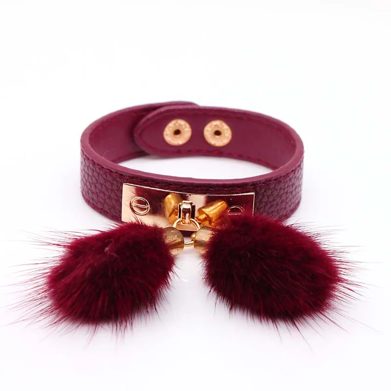 Pulseiras Feminina,, очаровательные браслеты с кисточками, расширяемые с покрытием, ювелирные изделия для женщин, Char