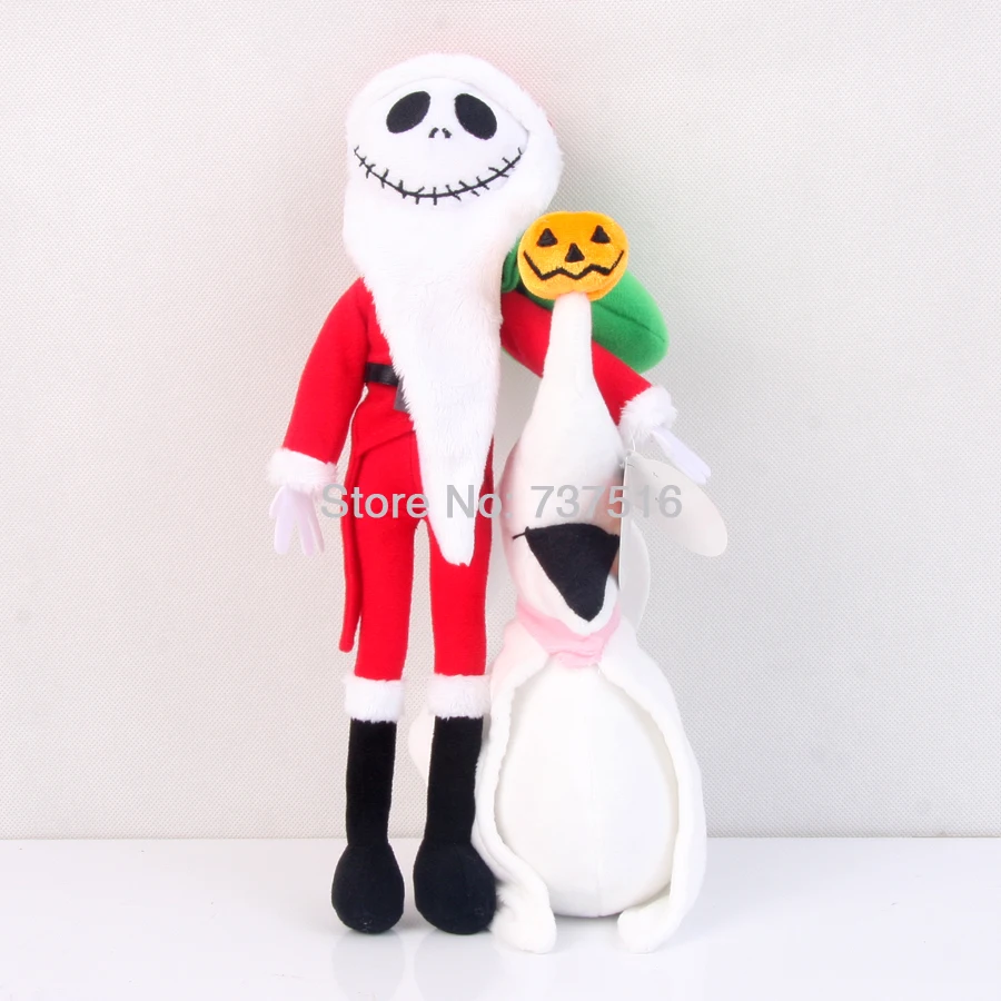 Set Of 2Pcs New The Nightmare Before Christmas Zero 8'' Jack Skellington's ghost dog & 12'' Christmas Edition Plush Stuffed Toys Set Of 2Pcs New The Nightmare Before Christmas Zero 8'' Jack Skellington's ghost dog & 12'' Christmas Edition Plush Stuffed Toys