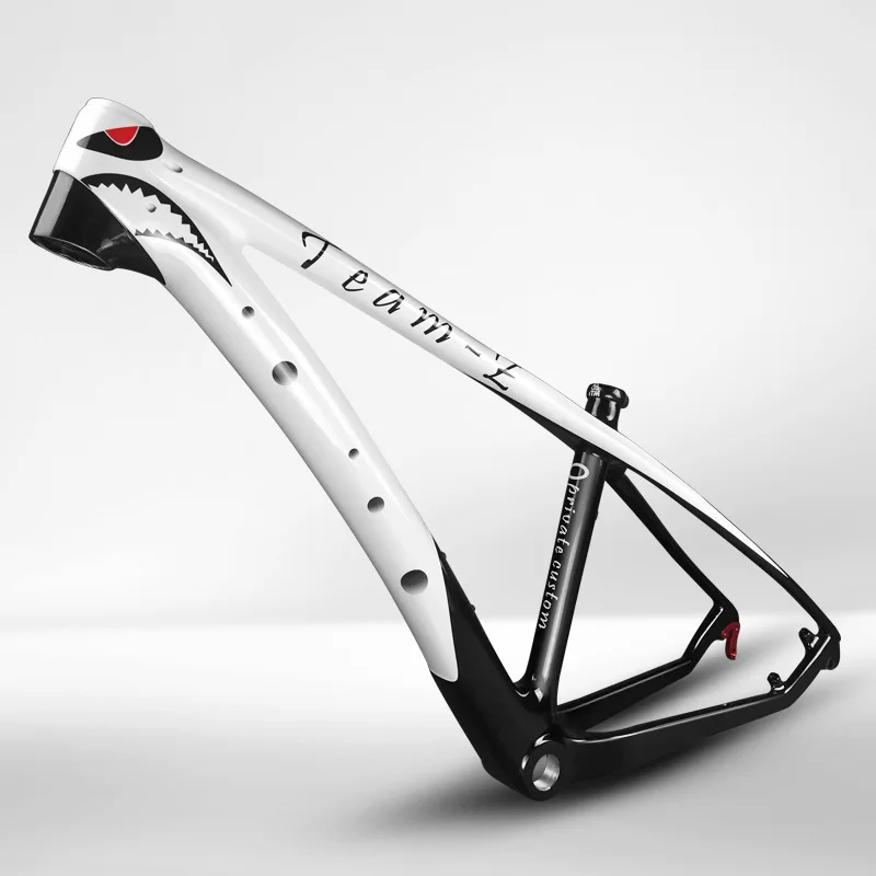 

2018 1200g carbon fibre mtb bike frame carbon mountain bike frame race bicycle frameset Packaging frame+hanger+headset