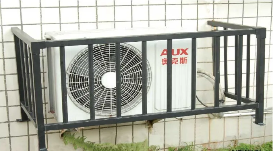 Hot dip galvanized steel Safe Air - conditioning guardrails/ shelves |
