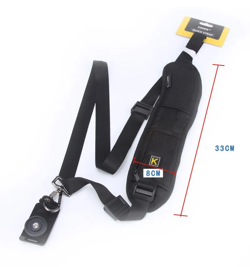 Камера accessoties, высокое качество Quick Release одного плеча слинг с черным пояском ремень для цифровой зеркальной DSLR Камера