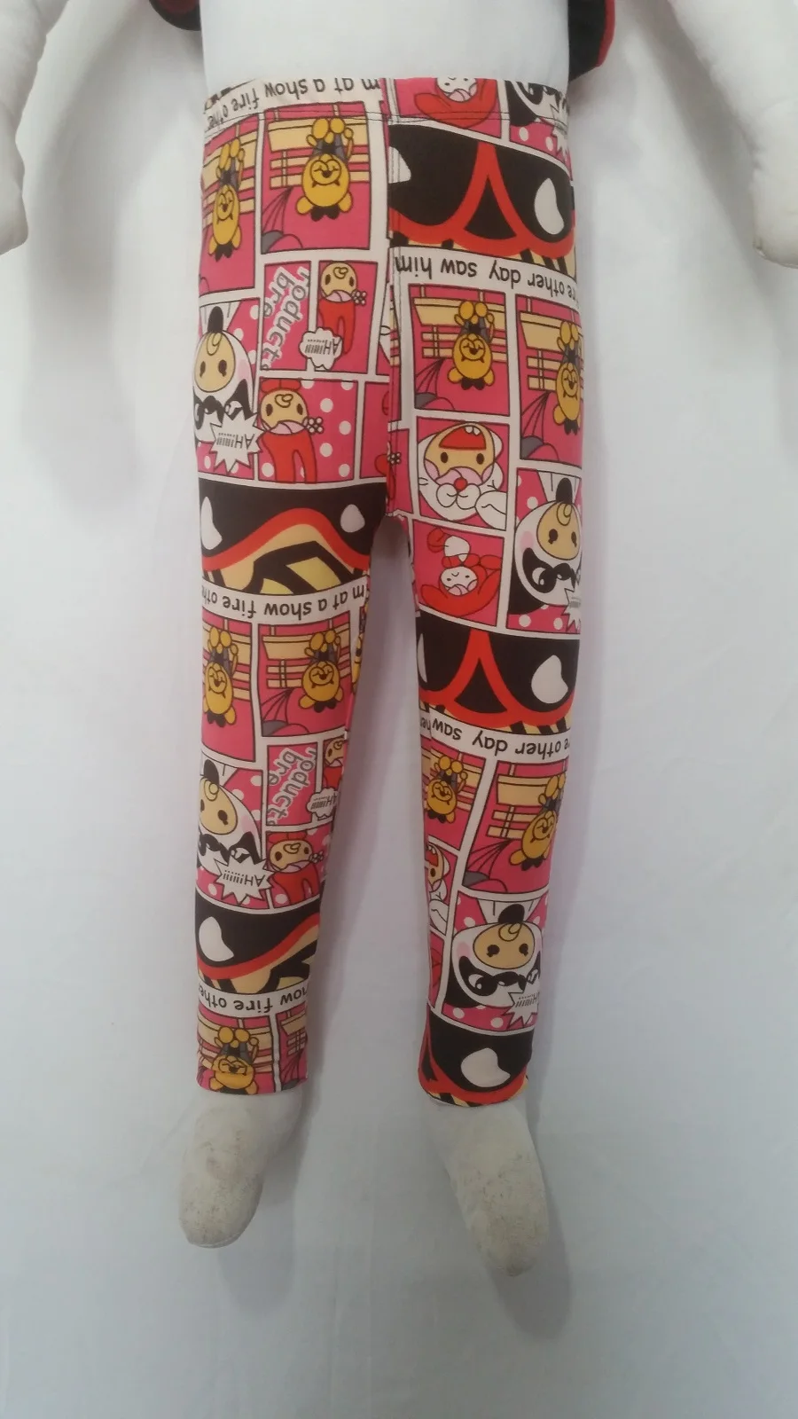 

635 kids pants for girl print leggings pyjamas parent-child fitout dress high elastic pants capris comfortable 4--11years