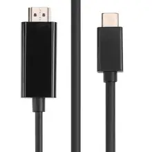 1.8 м Тип c USB 3.1 HDMI аудио-видео кабель 4 К x 2 К 60 Гц 2160 P HD кабель-адаптер Шнур Провода линии для matebook/Thinkpad Новый S2
