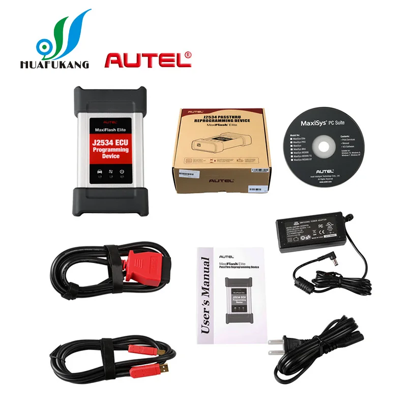 

Autel MaxiFlash Elite Autel MaxiFlash Pro J2534 ECU Programming Tool Works with Maxisys 908/908P