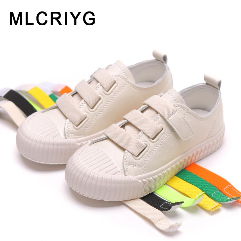 

Autumn Kids Casual Sneakers Children Sport Sneakers Baby Girls Genuine Leather Shoes Boys Black Sneakers Toddler Brand Trainers