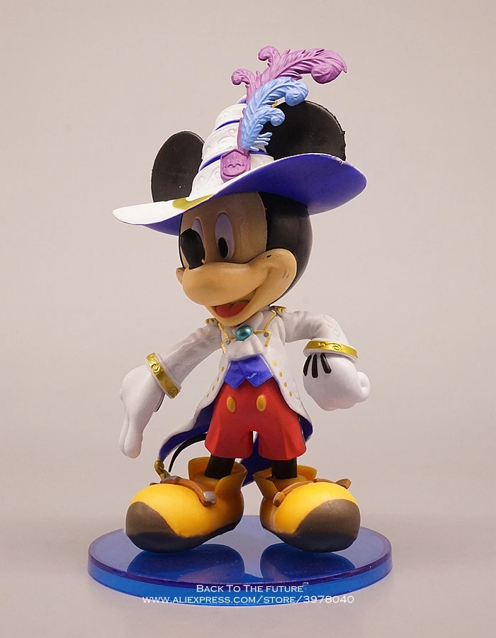 Disney Микки Мышь «Дональд Дак» 12-14 см 3 шт./компл. фигурку коллекция украшений аниме фигурка игрушки модели для детей подарок