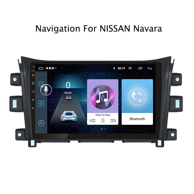 

ECTWODVD 10.1inch Android 8.1 Car Radio GPS Navigation Multimedia Stereo DVD Player for Nissan Navara 2017
