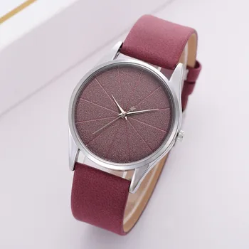 

Fashion Silicone Strap Quartz Casual Luxury Women's Ladies WristWatches