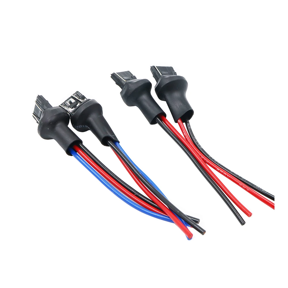 Штекерный адаптер YSY 7440 7443 T20 жгут проводов W21W W21/5W соединительный патрон подходит