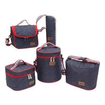 Portable Outdoor Picnic Storage Bag With Insulated Thermal  3