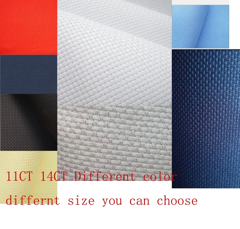 Oneroom 14ST 14CT 11CT 11ST вышивка крестиком холст ткань светло-голубой цвет любой размер 100 см x 150 см 3