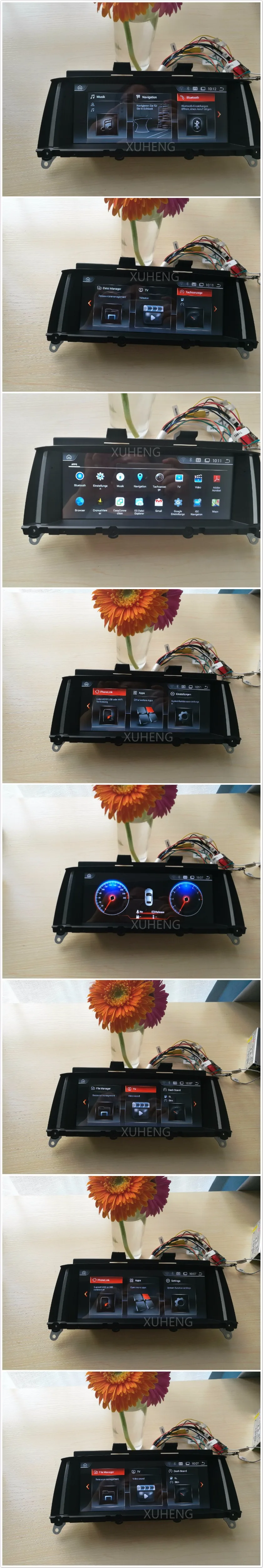 Excellent 4G ram 8.8" Android 9.0 Car Gps Navigation For BMW X3 F25 X4 F26 (2010--2016)  pc Audio Vedio Radio Navigation Monitor Headunit 4