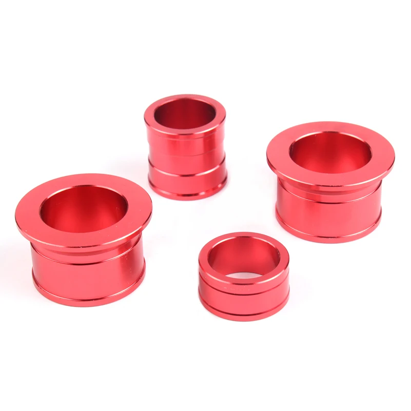 

CNC Billet Front Rear Wheel Hub Spacers wheel busher Fit For CR 125 250R CRF 250R 250X 450R 450X Motorcross