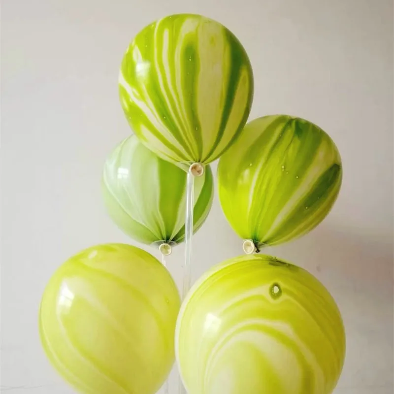 

Green baloons 30pcs/lot12 inch thick round agate ballons baby party balloons wedding decoration kids toys inflatable ball hot