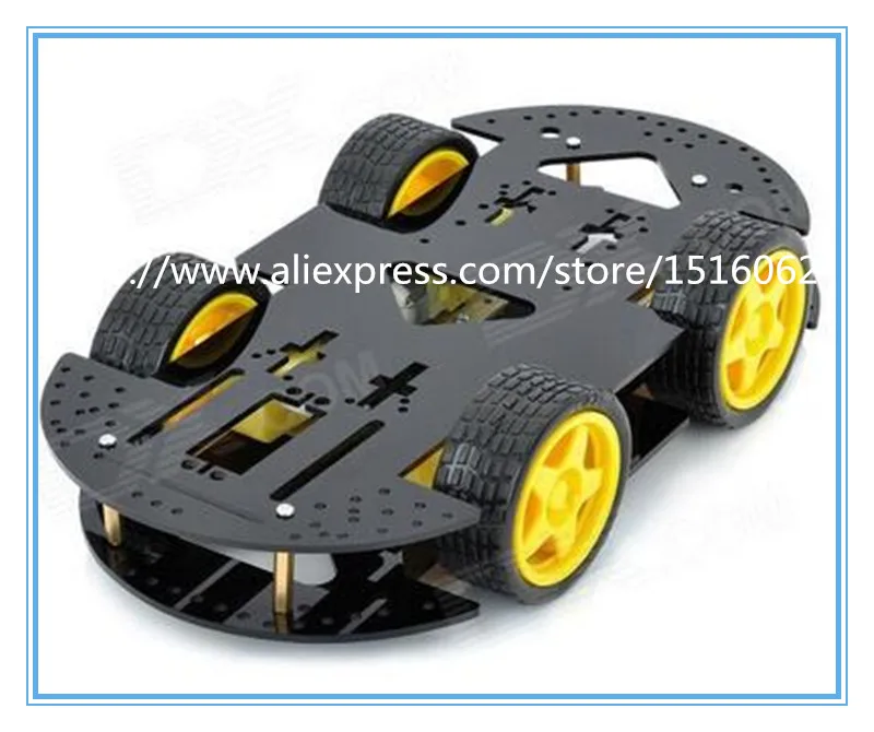 16 in 1 Smart Car Chassis Kit for Arduino (Works with Official Arduino ...