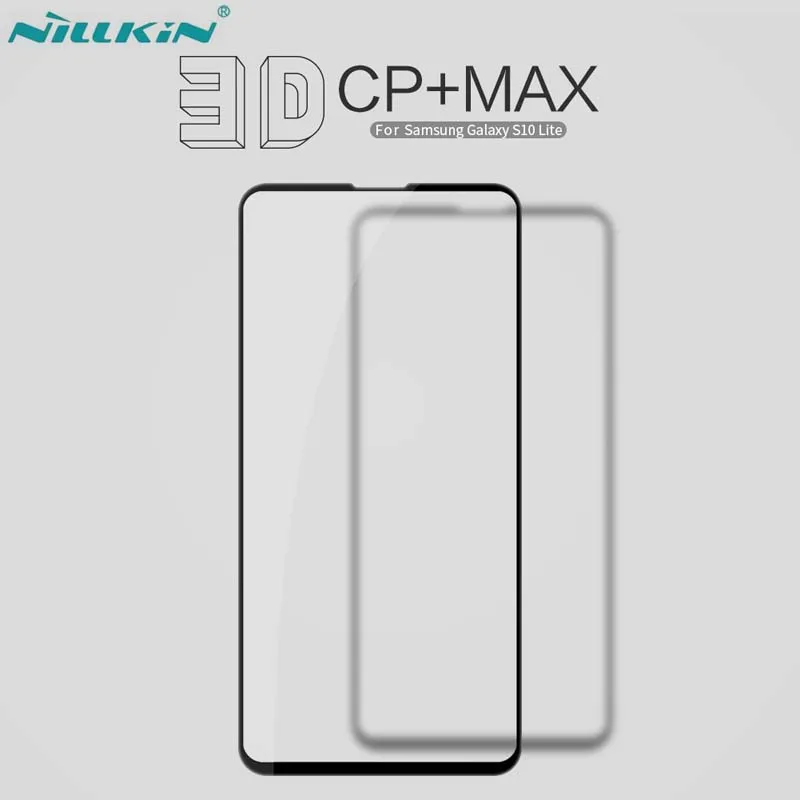 For samsung galaxy s10/s10 plus/s10e Tempered Glass Film Nillkin 3D CP+ Max tempered glass screen protector fully covered 9H