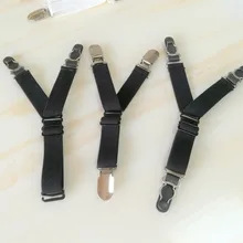 Сексуальный Harajuku ручной работы металлический зажим эластичная Пряжка спандекс пояс подвязки чулок клип Y Форма