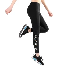 Модные леггинсы с эффектом пуш-ап для друзей, женские леггинсы для тренировок, тонкие леггинсы, женские брюки-карандаш, Прямая поставка