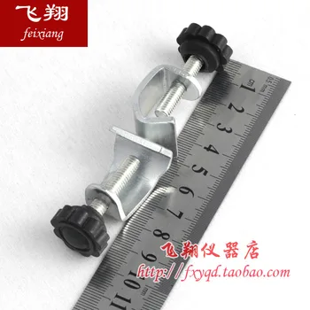 

Cross clip iron retort stand accessories double top wire black experimental equipment