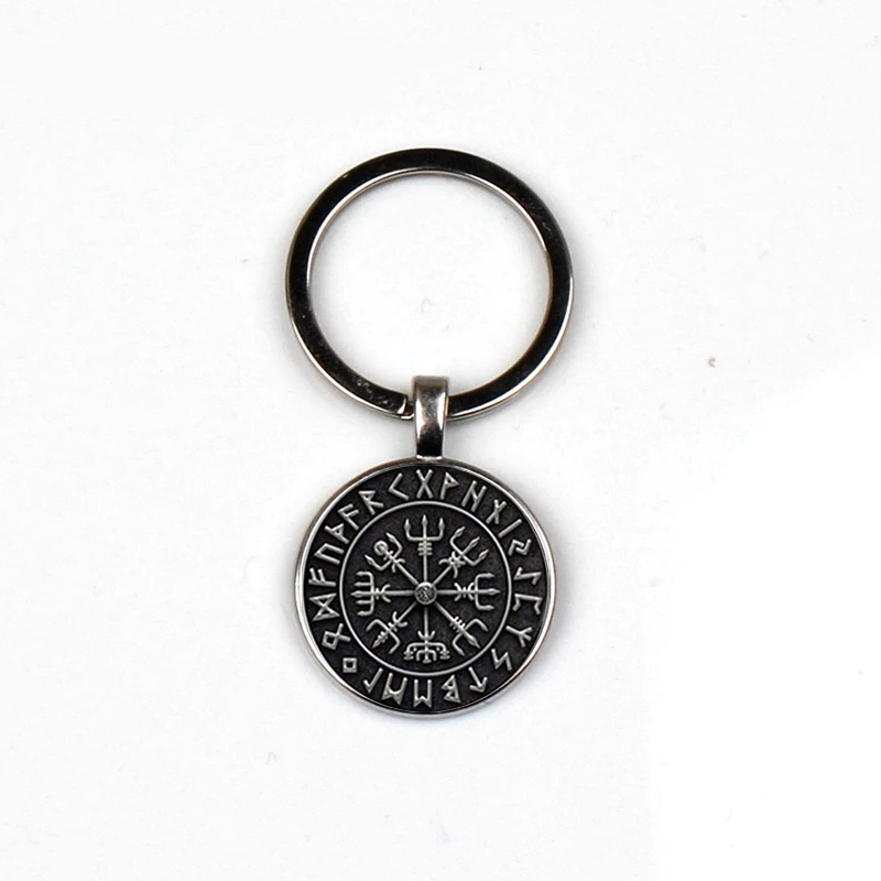 Модный брелок с компасом викингом Vegvisir ретро ювелирные изделия в салоне