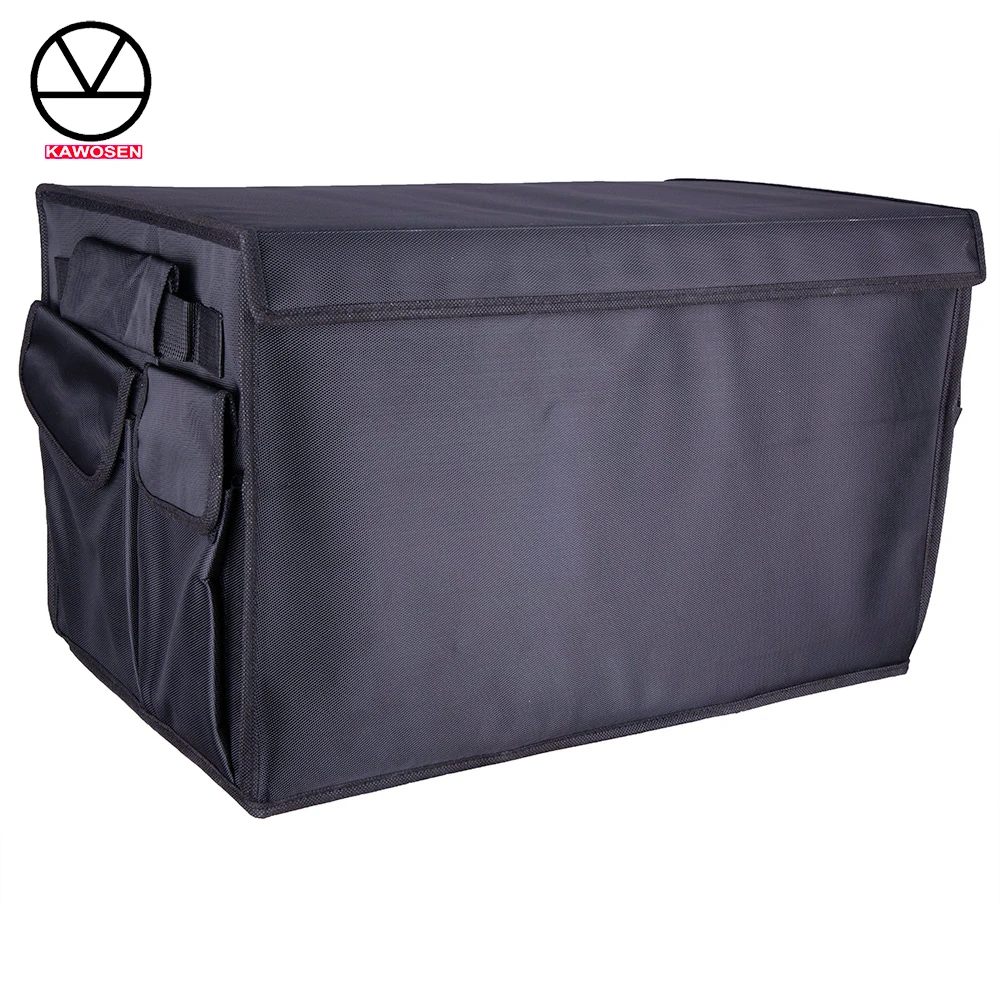 Heavy duty oxford Stowing Tidying Interior Holders, Car Foldable Trunk Organizer Storage Bags, 50 KG load Auto Rear Racks HDTO01