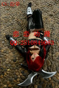 

LOL Katarina - The Sinister Blade Dark Night Catwoman LOL Cosplay Costume