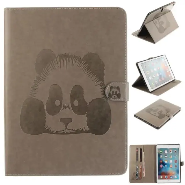 Чехол-книжка TX Bear из искусственной кожи с рисунком панды для Samsung Galaxy Tab A 9 7 SM T550 T555C