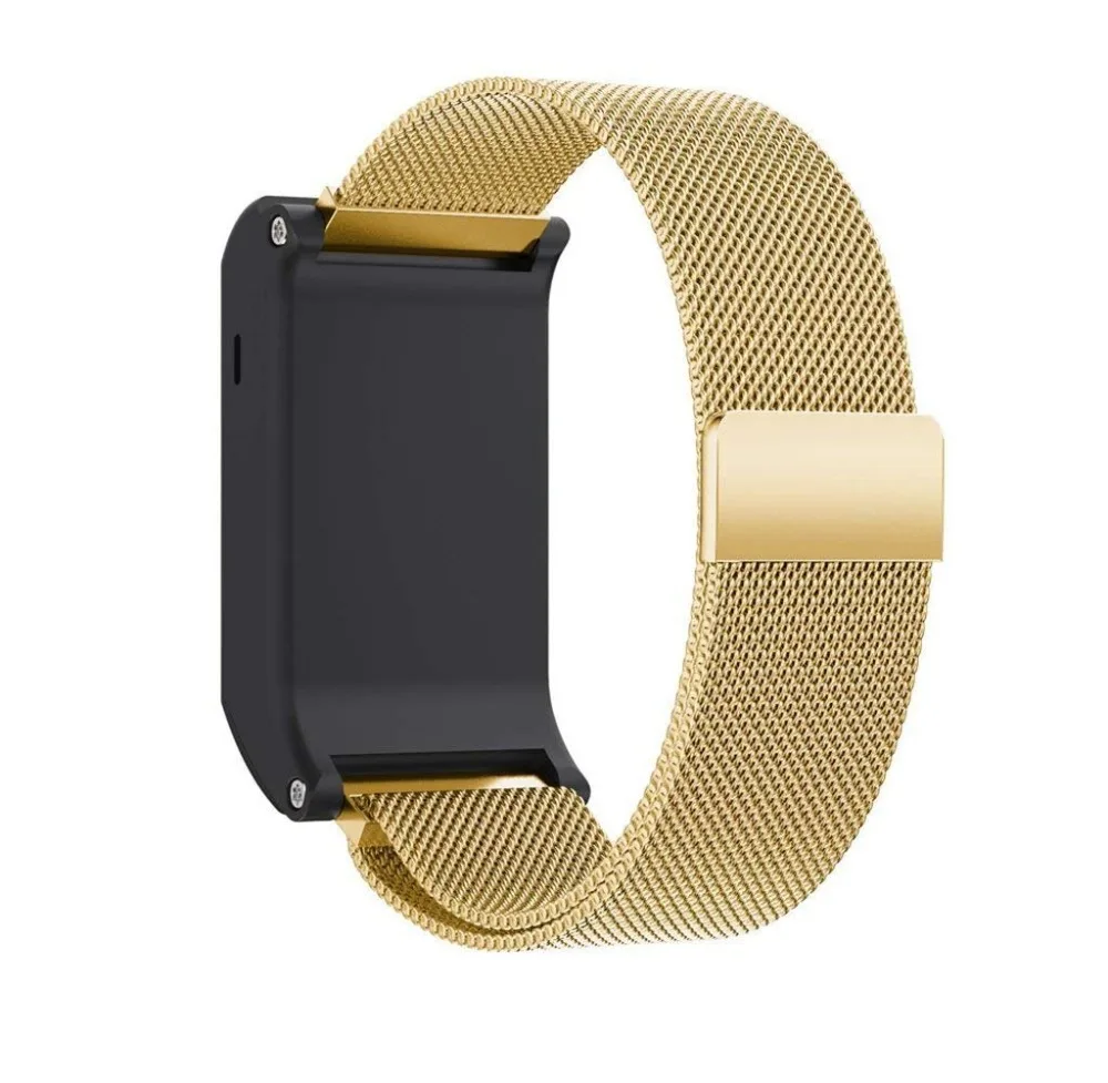 Milanese Loop Нержавеющая сталь замена Браслет ремешок для Garmin Vivoactive HR Smart Watch группа маленький большой 9,26