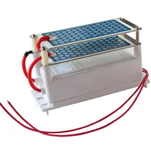 Портативный Керамика генератора озона 220 В/110 В 10 г двойной Integrated долгий срок службы Керамика пластины озонатор Воздух Вода Воздухоочистители D110