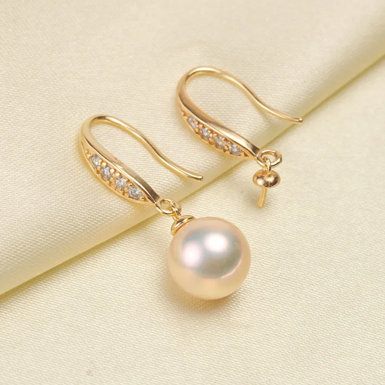 

HOT Pearl Earrings Mountings, Earrings Findings Settings Jewelry Parts Fittings Drop Earrings Accessories,Free Shipping