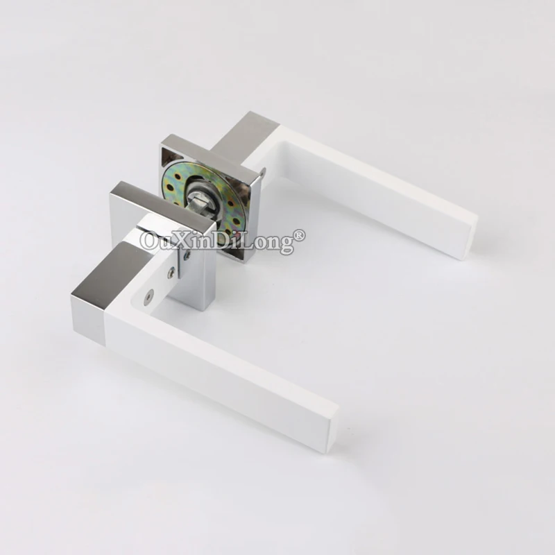  Top Designed European Mute Mortise Door Lock Set Interior Entry Silent Door Lever Lock for Living R - 33032797312