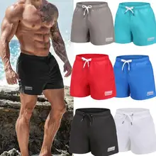 Мужские пляжные шорты для плавания, спортивные шорты, одноцветные спортивные костюмы для серфинга размера плюс, мускула, быстросохнущие,, дроипшиппинг#0703