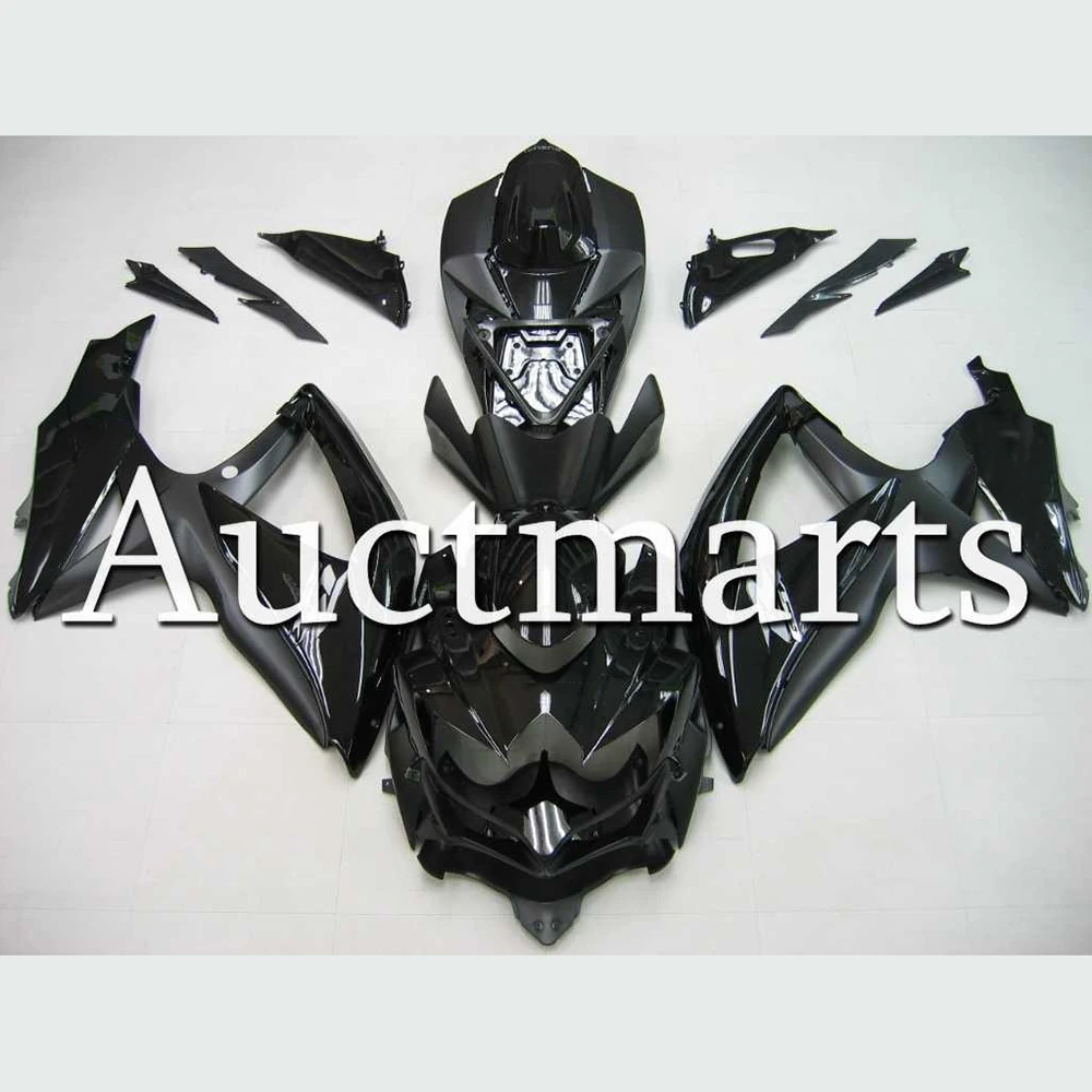 Gloss Black Full Fairing Kit For Suzuki 08-10 GSX-R600 GSXR750 K8 2008 2009 2010 ABS Plastic Injection Motorcycle Body Hulls | Автомобили