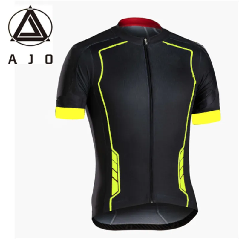 

Professional Fabric Ultralight High Quality 2017 AJO Cycling Bicycle Bike MTB Sport Ciclismo Jerseys Short Sleeves Clothing J012