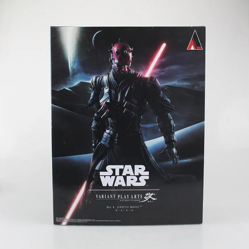 PlayArts KAI Star Wars Дарт Мол ПВХ фигурка Коллекционная модель игрушки 28 см KT1866