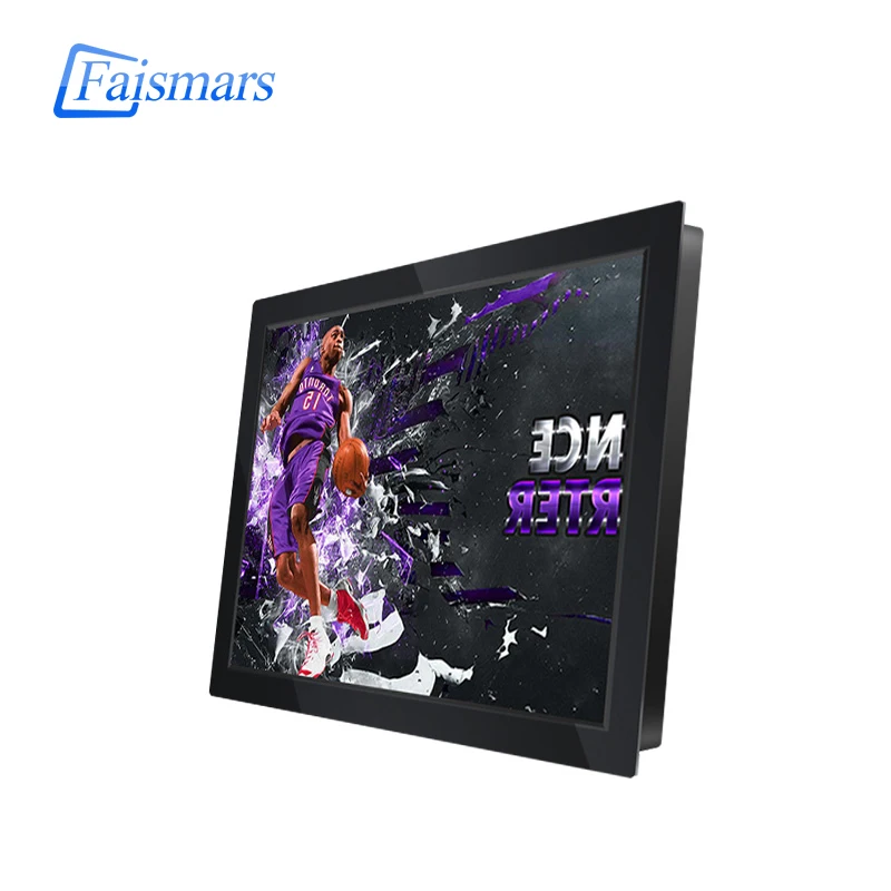 Металлический Чехол квадратный сенсорный ЖК экран интерфейс HDMI 15 дюймов 4