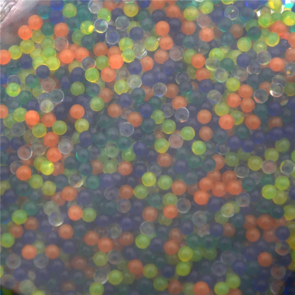 10000pcs/bag Shooting Water Gun Crystal Ball Soft Bullets Paintball A Gun Balls Pistol Toys Gun Bomb Party Toys