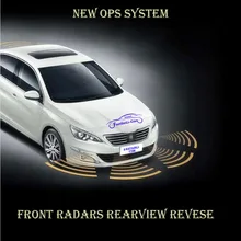 OPS системы Parktronics автомобиля сенсоры парковочные 6 датчик сигнализации OBD вход спереди радары заднего вида Revese