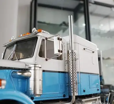 1 шт. 1/14 грузовик моделирование дымоход GW-K019 дымоход из нержавеющей стали для 1:14 Tamiya трактор RC Автомобили DIY модифицированные части - Цвет: GWK019-A