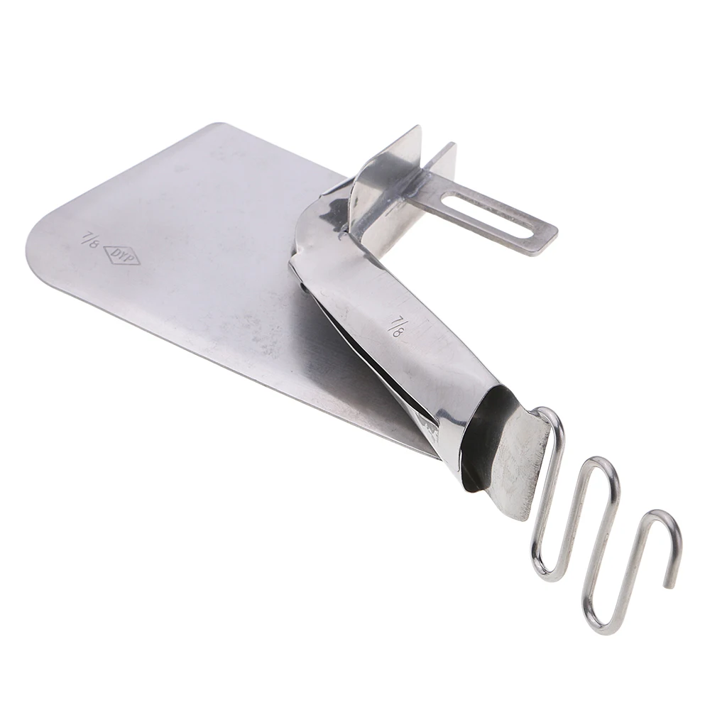Fabric Bias Tape Folder Binder Industrial Sewing Machine Binding Folder Puller Flat Seamer for DYP	
