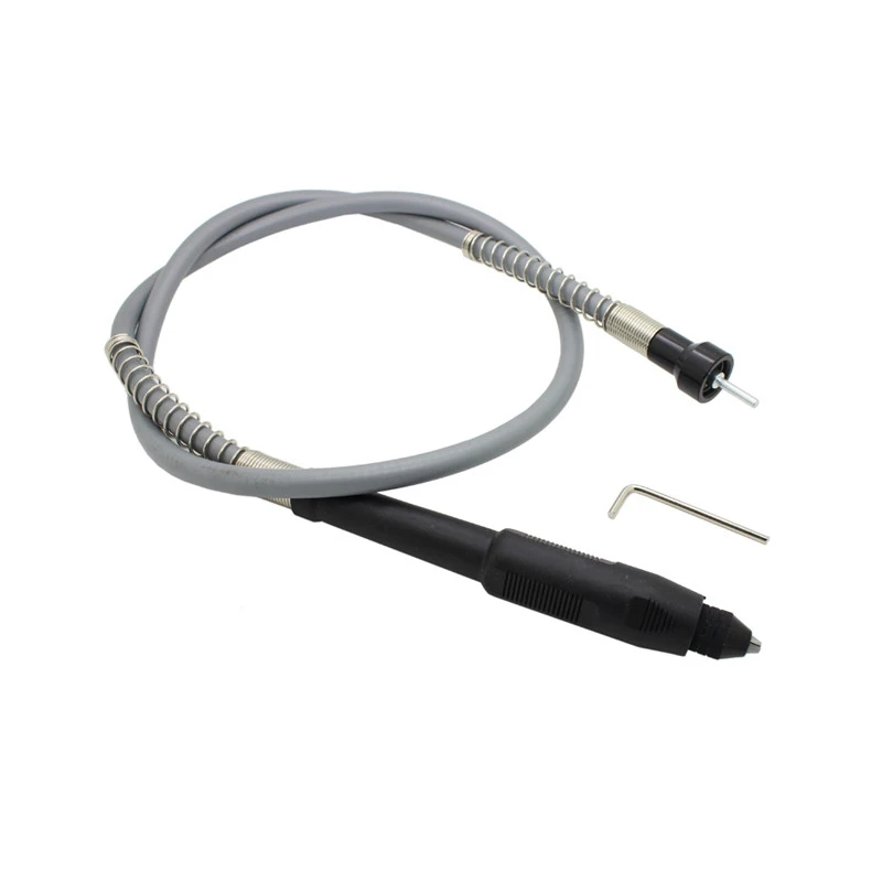 Universal Flexible Flex Shaft with Keyless Chuck 105cm 1/8"(3.175mm) Connector Fits Dremel