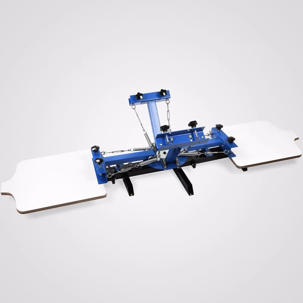 

2 Station 4 Color Screen Printing for T-Shirt DIY Screen Printing Press Silk Screen Printer
