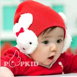 Корейская версия на осень-зиму детская шапка вязаная шапка колпачок для детской шерсти шапочка для малыша с героями мультфильма