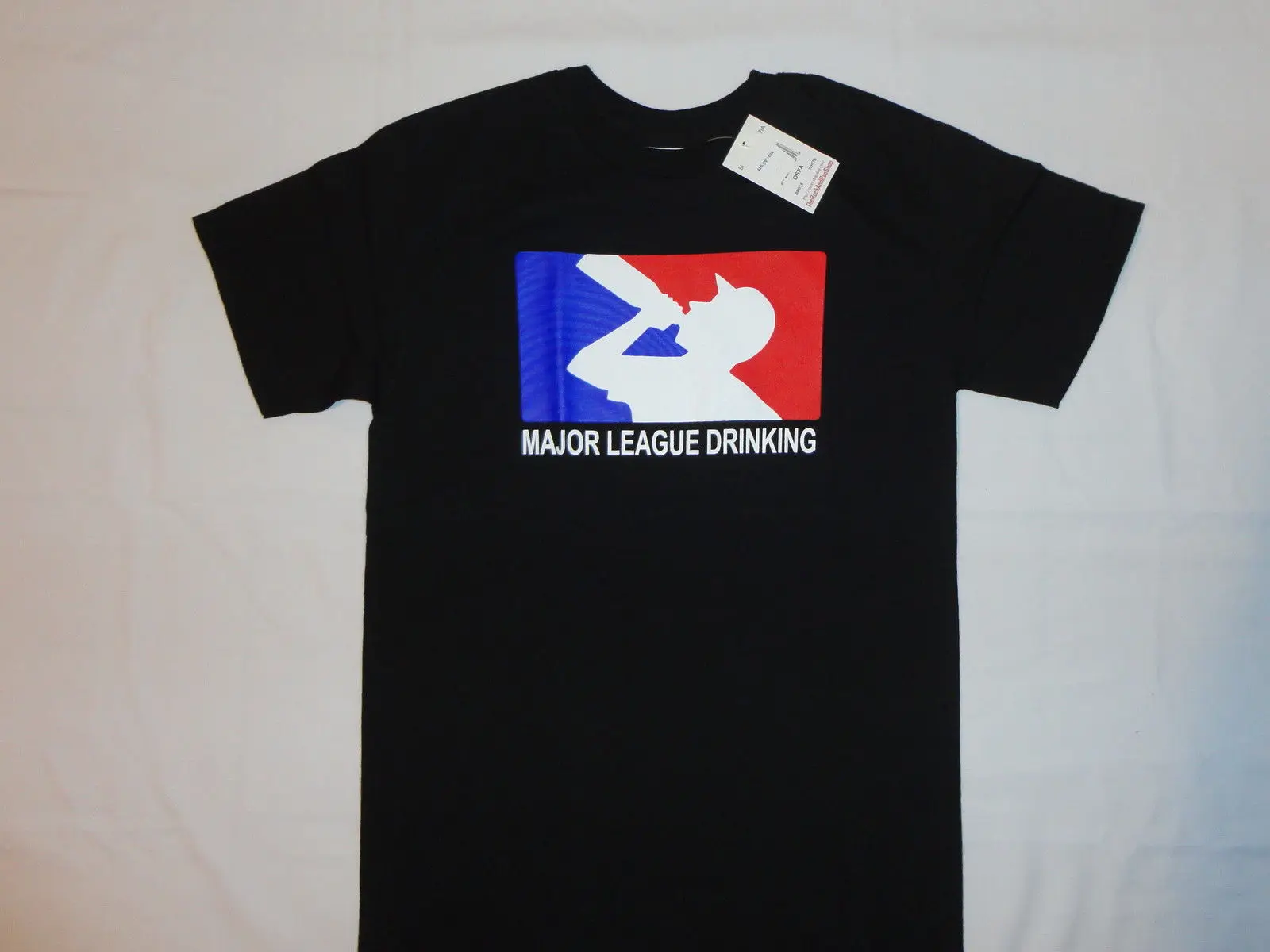 HUMOR MAJOR LEAGUE DRINKING/Новинка футболка S M L XL 2XL вечерние футболки в стиле пивного понга