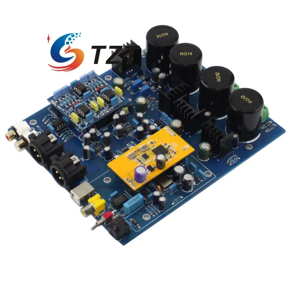 DSD1796 NE5532 Double Chip DAC Decoder Board Coaxial Optical Fiber USB Input for Audio DIY smsl sanskrit pro 32bit 384khz dsd no bluetooth 4 0 usb coaxial optial dac asynchronous professional decoder dsd hard solution