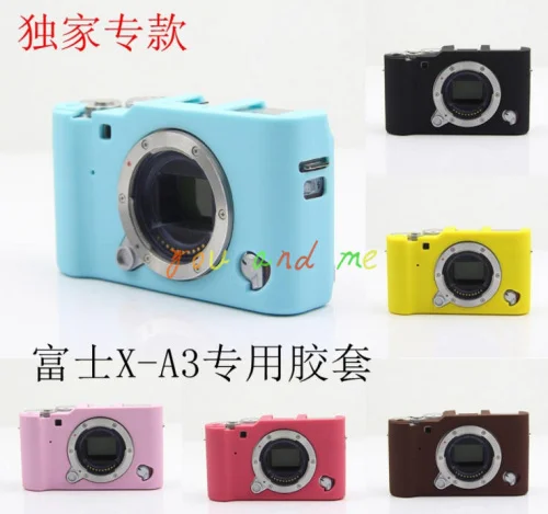 

Nice Protective Body Cover Case for Fuji Fujifilm XA3 XA-3 XA10 XA-10 Soft Silicone Camera Bag for Fuji XA3 XA10 Mirrorless Sys